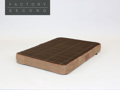 Heritage Dog Mattress - Chocolate, Large (Factory Second)