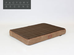 Heritage Dog Mattress - Chocolate, Large (Factory Second)