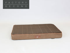 Heritage Dog Mattress - Chocolate, Large (Factory Second)