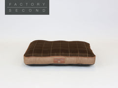 Heritage Dog Mattress - Chocolate, Medium (Factory Second)