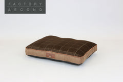 Heritage Dog Mattress - Chocolate, Medium (Factory Second)