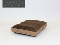 Heritage Dog Mattress - Chocolate, Medium (Factory Second)