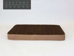 Heritage Dog Mattress - Chocolate, X-Large (Factory Second)