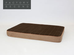 Heritage Dog Mattress - Chocolate, X-Large (Factory Second)
