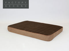 Heritage Dog Mattress - Chocolate, X-Large (Factory Second)