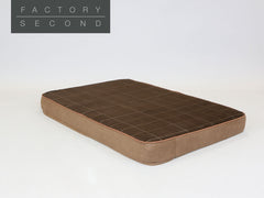 Heritage Dog Mattress - Chocolate, X-Large (Factory Second)