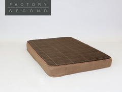 Heritage Dog Mattress - Chocolate, X-Large (Factory Second)