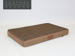 Heritage Dog Mattress - Chocolate, X-Large (Factory Second)
