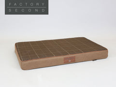 Heritage Dog Mattress - Chocolate, X-Large (Factory Second)