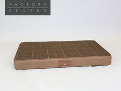 Heritage Dog Mattress - Chocolate, X-Large (Factory Second)