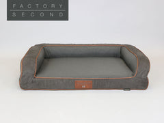 Beckley Dog Sofa Bed - Charcoal, Large (Factory Second)