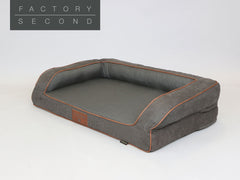 Beckley Dog Sofa Bed - Charcoal, Large (Factory Second)