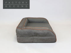 Beckley Dog Sofa Bed - Charcoal, Large (Factory Second)