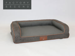 Beckley Dog Sofa Bed - Charcoal, Large (Factory Second)