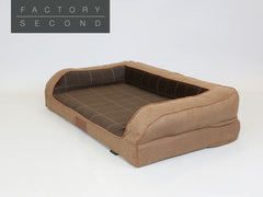 Heritage Dog Sofa Bed - Chocolate, Large (Factory Second)