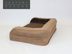 Heritage Dog Sofa Bed - Chocolate, Large (Factory Second)