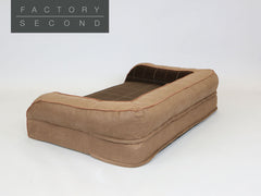 Heritage Dog Sofa Bed - Chocolate, Large (Factory Second)