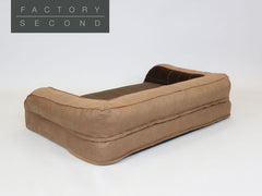 Heritage Dog Sofa Bed - Chocolate, Large (Factory Second)