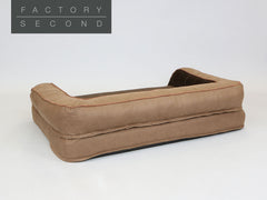 Heritage Dog Sofa Bed - Chocolate, Large (Factory Second)
