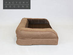 Heritage Dog Sofa Bed - Chocolate, Large (Factory Second)