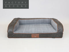 Heritage Dog Sofa Bed - Liquorice, Large (Factory Second)