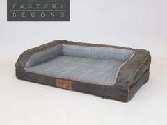 Heritage Dog Sofa Bed - Liquorice, Large (Factory Second)