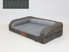 Heritage Dog Sofa Bed - Liquorice, Large (Factory Second)