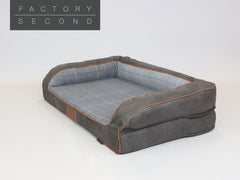 Heritage Dog Sofa Bed - Liquorice, Large (Factory Second)
