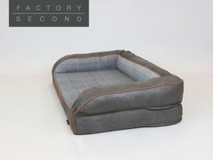 Heritage Dog Sofa Bed - Liquorice, Large (Factory Second)