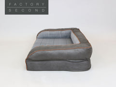 Heritage Dog Sofa Bed - Liquorice, Large (Factory Second)