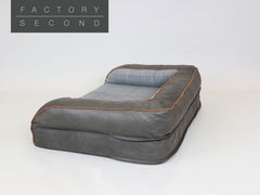 Heritage Dog Sofa Bed - Liquorice, Large (Factory Second)