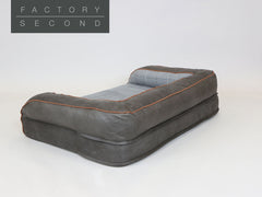 Heritage Dog Sofa Bed - Liquorice, Large (Factory Second)