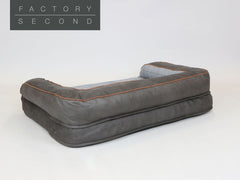 Heritage Dog Sofa Bed - Liquorice, Large (Factory Second)