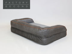 Heritage Dog Sofa Bed - Liquorice, Large (Factory Second)