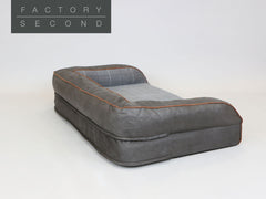 Heritage Dog Sofa Bed - Liquorice, Large (Factory Second)