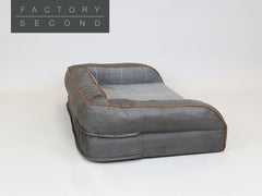Heritage Dog Sofa Bed - Liquorice, Large (Factory Second)