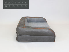 Heritage Dog Sofa Bed - Liquorice, Large (Factory Second)