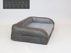 Heritage Dog Sofa Bed - Liquorice, Large (Factory Second)