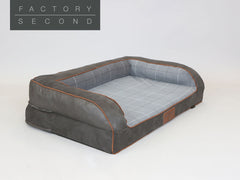Heritage Dog Sofa Bed - Liquorice, Large (Factory Second)