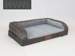 Heritage Dog Sofa Bed - Liquorice, Large (Factory Second)