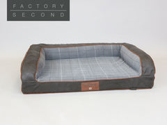 Heritage Dog Sofa Bed - Liquorice, Large (Factory Second)