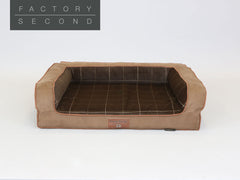 Heritage Dog Sofa Bed - Chocolate, Medium (Factory Second)