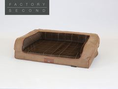 Heritage Dog Sofa Bed - Chocolate, Medium (Factory Second)