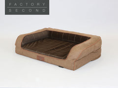 Heritage Dog Sofa Bed - Chocolate, Medium (Factory Second)
