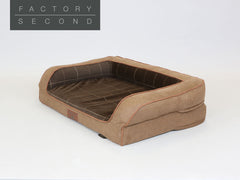 Heritage Dog Sofa Bed - Chocolate, Medium (Factory Second)