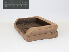 Heritage Dog Sofa Bed - Chocolate, Medium (Factory Second)