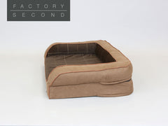 Heritage Dog Sofa Bed - Chocolate, Medium (Factory Second)