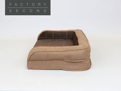 Heritage Dog Sofa Bed - Chocolate, Medium (Factory Second)