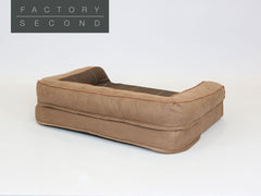 Heritage Dog Sofa Bed - Chocolate, Medium (Factory Second)