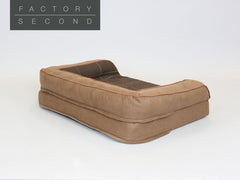 Heritage Dog Sofa Bed - Chocolate, Medium (Factory Second)